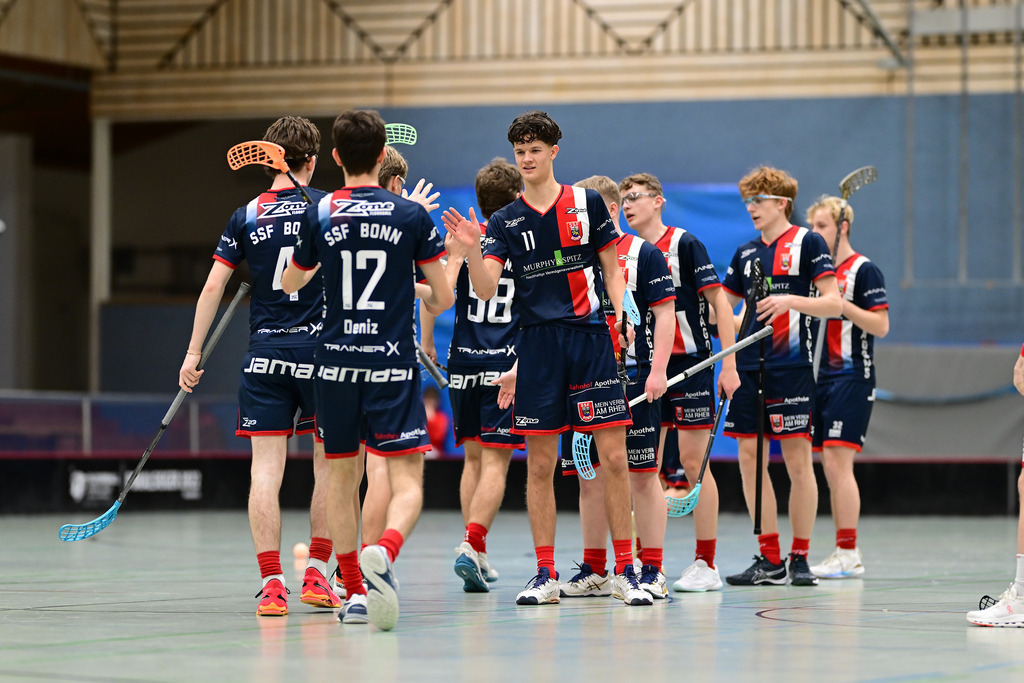 Floorball I Herren I Saison 2024-2025 I 2. FBL Herren Nord-West I 12. Spieltag I MTV Mittelnkirchen - SSF Dragons Bonn II I 037624 | Der Sportfotograf. - Realisiert mit Pictrs.com