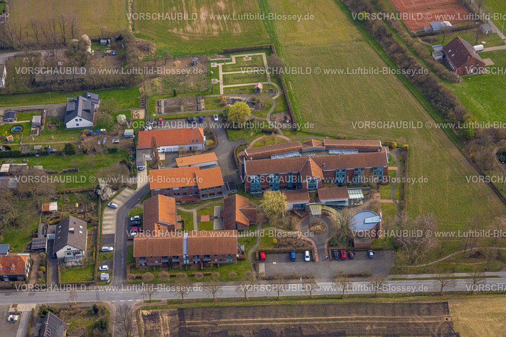 Lippetal240307160 | Luftbild, St. Ida Stift Altenheim und Pflegeheim, Ortsteil Hovestadt, Lippetal, Herzfeld, Nordrhein-Westfalen, Deutschland