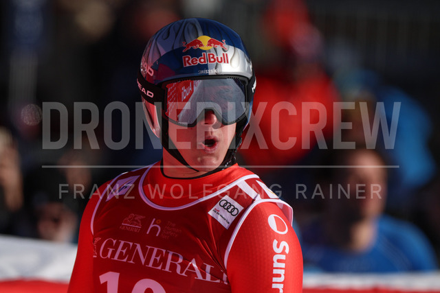 Audi FIS Ski World Cup: Men’s Slalom – Hahnenkamm Race, Kitzbuehel | Kitzbuehel, Austria, 25.Jan.26 - Alpine Skiing - FIS World Cup, Hahnenkamm Race, Slalom, men. The image shows VON ALLMEN Franjo (SUI, Head).