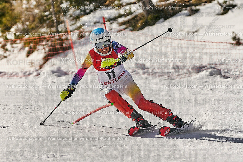 ALS0908_WCM-SL-II_Kat-C_Deflau-Berthet Francoise | (C)FotoLois.com, Alois Spandl, World Criterium Masters Ski Alpin 2023 Hochkar, Slalom, Kategorie C, Di 21. März 2023.