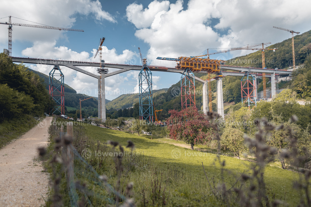 Filstalbrücke bei Mühlhausen im Sommer 2021 | löwenblicke | shop