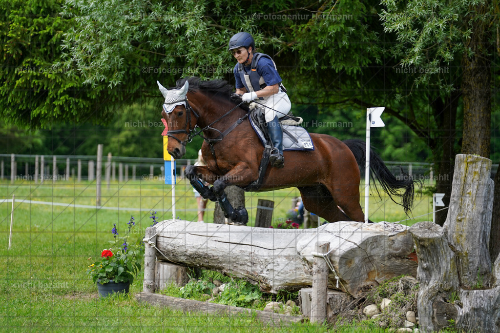 20240518-FAH03811 | Turnierbilder von Niederseon, Turnierfotografen Bayern, Fotoagentur Herrmann, Geländebilder, Reitsportfotografie