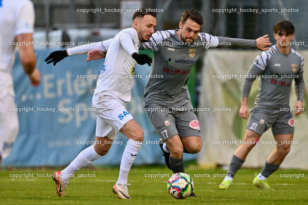 SAK vs. ASKÖ Köttmannsdorf | #9 Sinan Samardzic SAK, #17 Stephan Borovnik ASKÖ Köttmannsdorf, #21 Marco Modritsch ASKÖ Köttmannsdorf, SAK vs. ASKÖ Köttmannsdorf, SAK vs. ASKÖ Köttmannsdorf am 02.04.2026 in Klagenfurt (Sportpark Welzenegg), Austria, (Photo by Bernd Stefan)