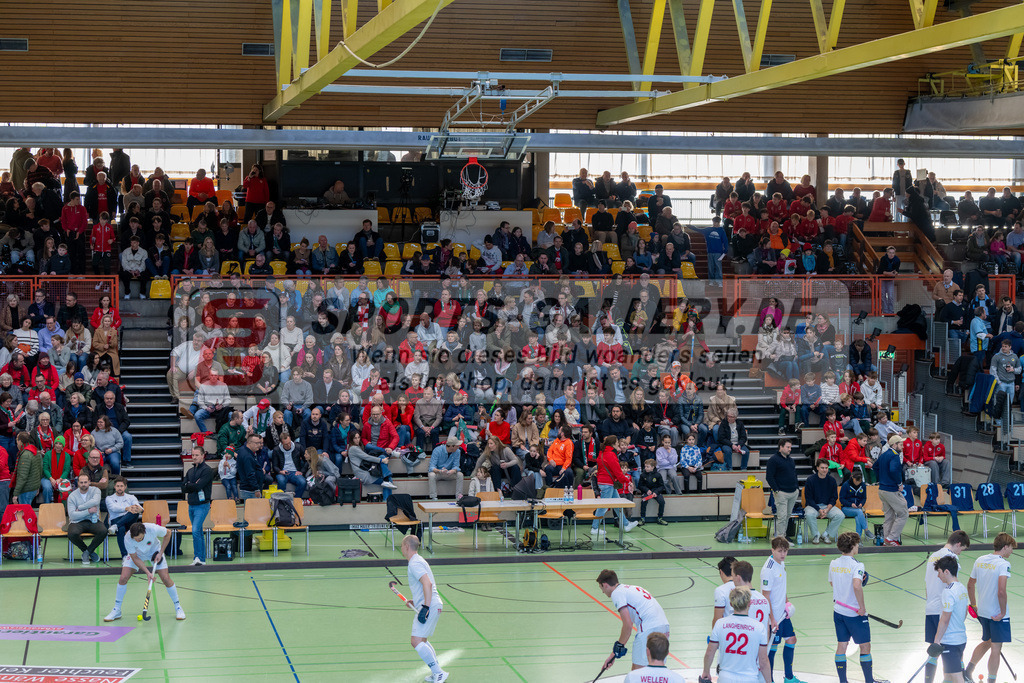 HK_20250118_101664 | 1/4 Finale 1. Bundesliga Halle Herren Crefelder HTC - Zehlendorfer Wespen am 18.1.2025 Halle Glockenspitz, Krefeld ,