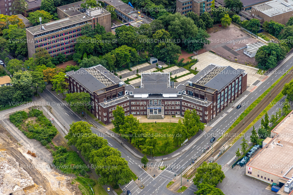 Duisburg240702254-Nord | Luftbild, Duisburg-Nord, Jobcenter am Stadtbad Gebäude, Obermarxloh, Duisburg, Ruhrgebiet, Nordrhein-Westfalen, Deutschland