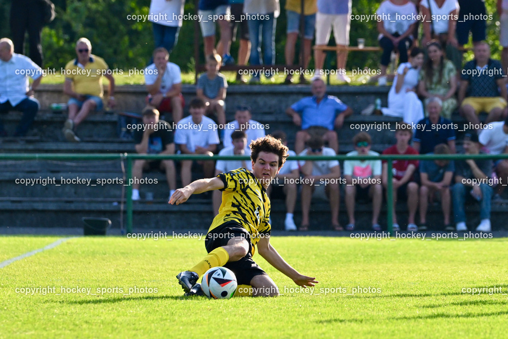 FC Faakersee vs. Rapid Lienz  | #16 Tobias Felix Waldner FC Faakersee, FC Faakersee vs. Rapid Lienz , FC Faakersee vs. Rapid Lienz  am 04.08.2024 in Faakersee (Sportplatz Faakersee), Austria, (Photo by Bernd Stefan)