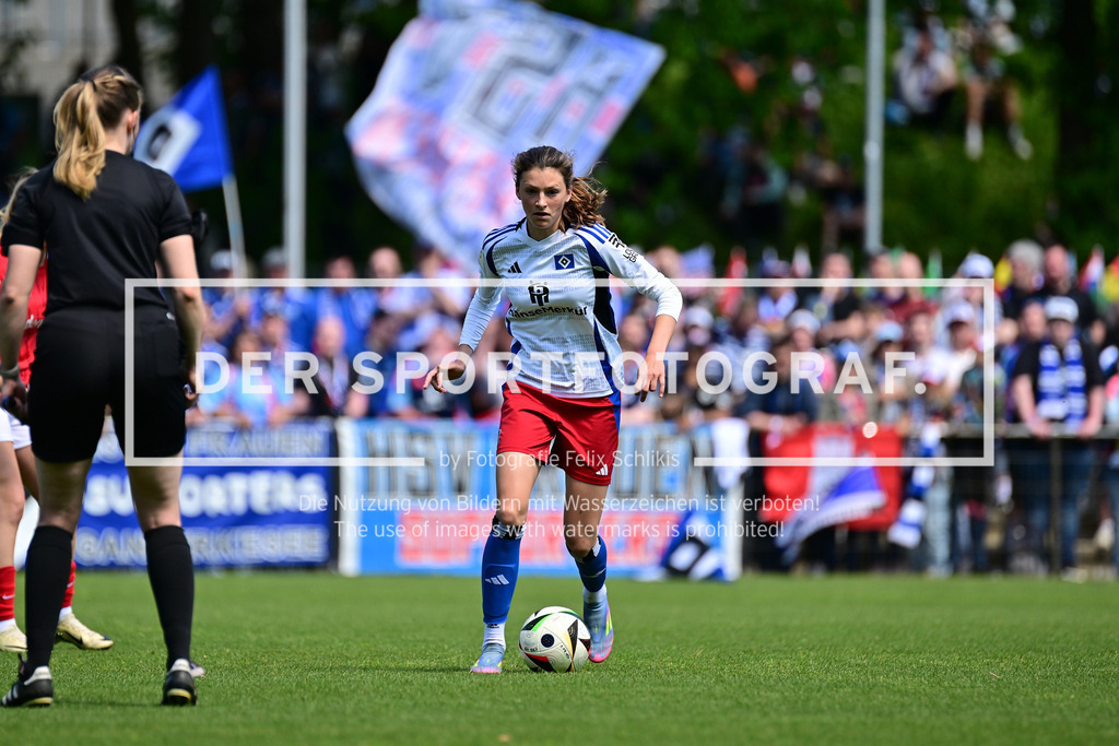 Fußball I Frauen I Saison 2024-2025 I 2. Bundesliga I 25. Spieltag I Hamburger SV - SC Freiburg II I 006030 | Der Sportfotograf. - Realisiert mit Pictrs.com