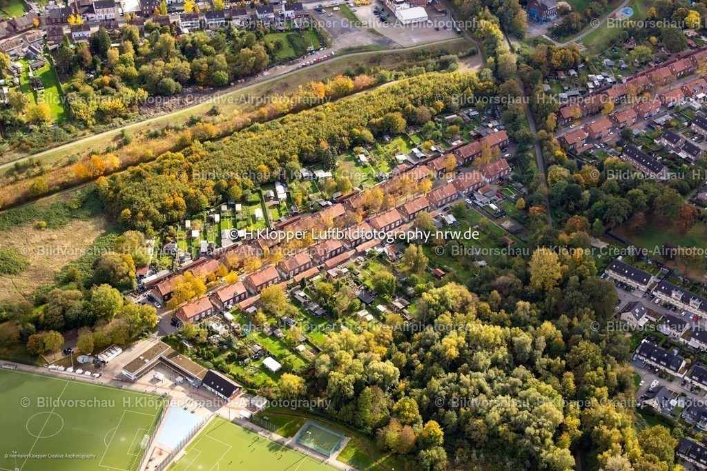 Luftbild Essen-6859 | Luftbild Herbstluftbild Mehrfamilienhaussiedlung in Essen im Bundesland Nordrhein-Westfalen, Deutschland - Realisiert mit Pictrs.com