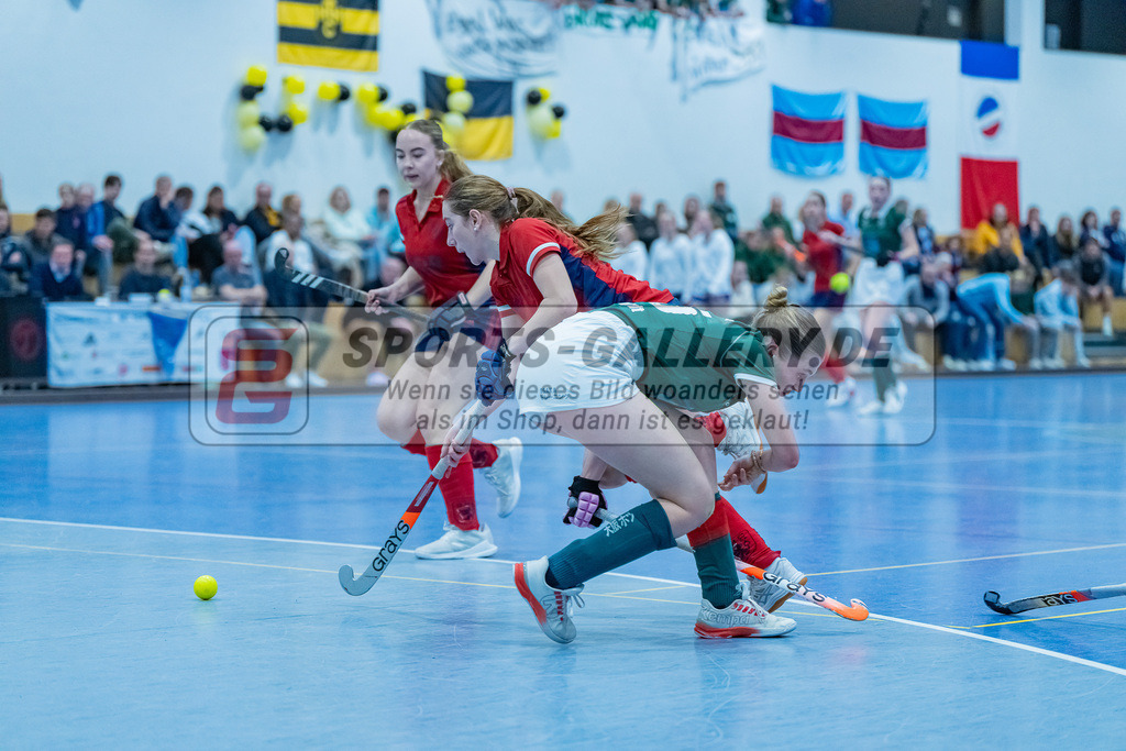 HK_20240303_109188 | Spiel um Platz 3 Deutsche Meisterschaft WU16 am 3.3.2024 Halle DHC, Düsseldorf ,