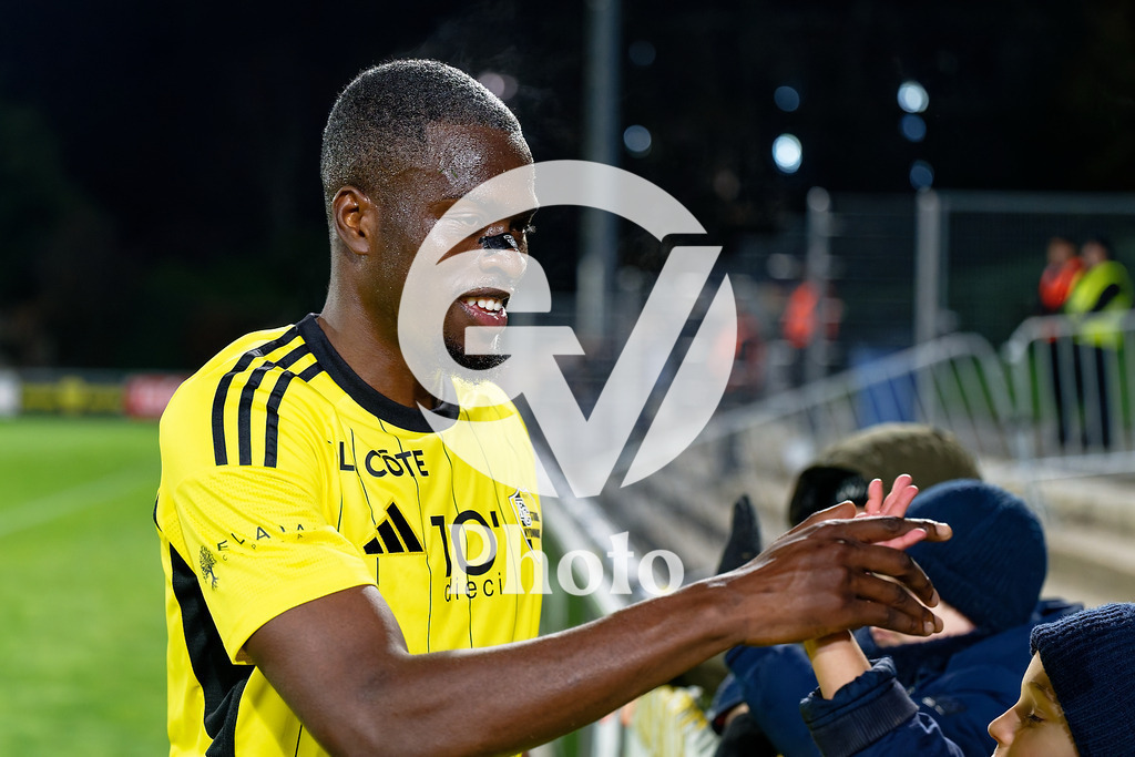 dieci Challenge League - FC Stade Nyonnais v Etoile Carouge FC |  during the dieci Challenge League match between FC Stade Nyonnais and Etoile Carouge FC at Centre sportif de Colovray in Nyon, Switzerland