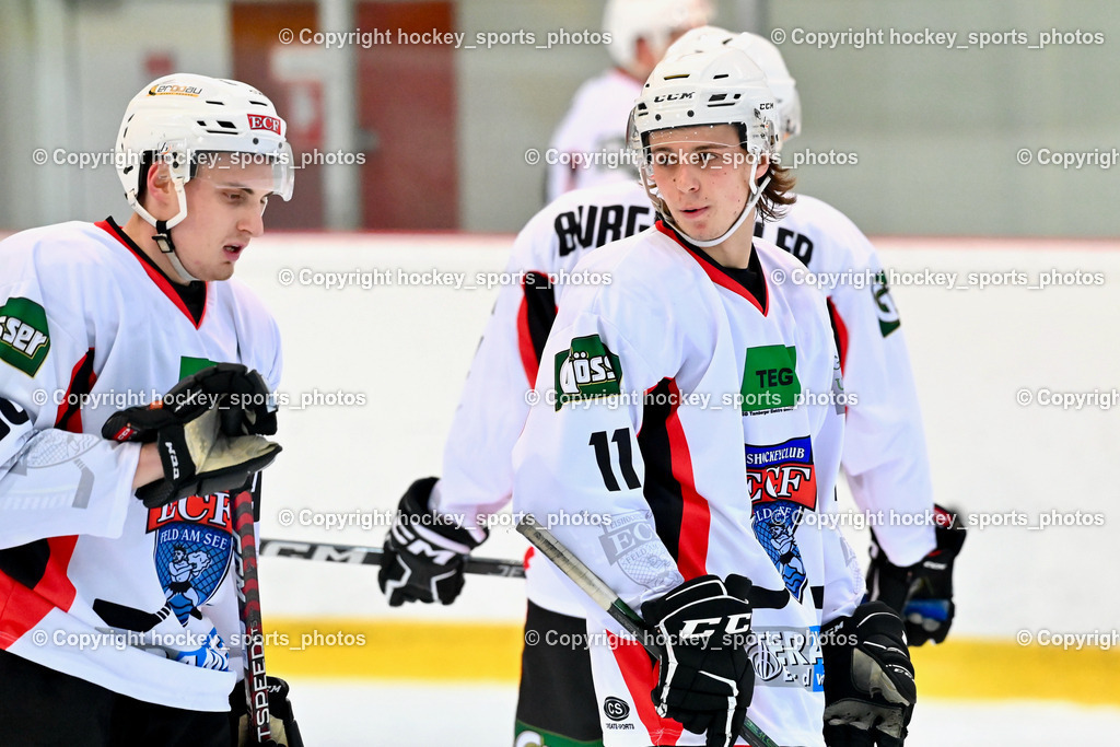 EC Feld am See vs. ELV Zauchen 15.1.2023 | #98 Tschuitz Dominik, #11 Dullnig Fabian