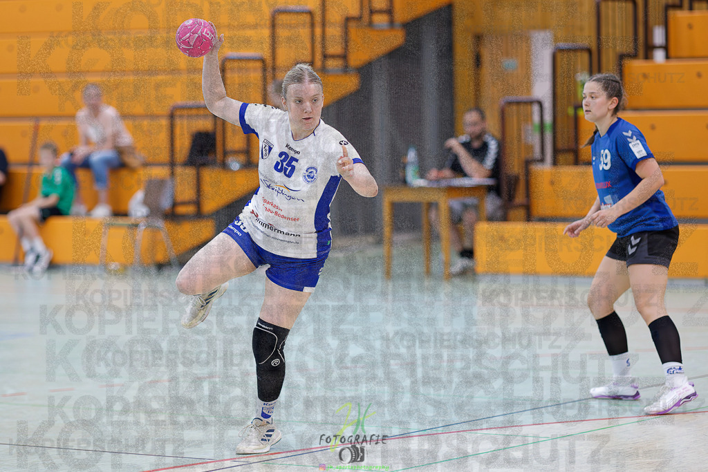 Quali-Turnier JBL wJA; TuS Steißlingen - SG Kappelwindeck/Steinbach | Quali-Turnier JBL wJA; TuS Steißlingen - SG Kappelwindeck/Steinbach am 31.05.2025 in Oberkleen (Weidig-Halle)Photo © 2025 - Jörg Heinrich - Realisiert mit Pictrs.com