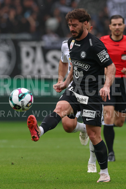SK Puntigamer Sturm Graz vs TSV Egger Glas Hartberg – Championship Group    | Graz, Austria, 12.Apr.26 - SOCCER - ADMIRAL Bundesliga, SK Puntigamer Sturm Graz vs TSV Egger Glas Hartberg. The image shows Otar Kiteishvili (STU).    