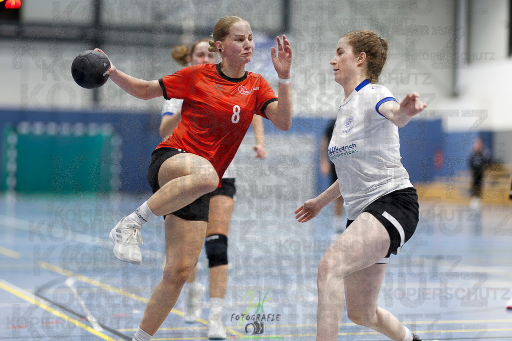 Frauen 2. Bezirksklasse; SG Rechtenbach - HSG Linden II | Frauen 2. Bezirksklasse; SG Rechtenbach - HSG Linden II am 16.11.2025 in Rechtenbach (Sporthalle Rechtenbach)Photo © 2025 - Jörg Heinrich - Realisiert mit Pictrs.com