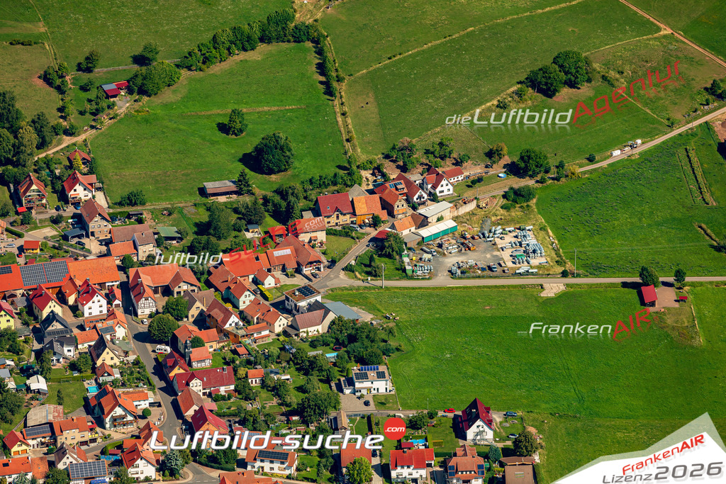 Luftbild Vs Google Maps  Oberalba  Dermbach -Das Luftbild wurde 2025 vom UL-Flugzeug heraus erstellt ( keine Drohnenluftbilder ) - Hochauflösende Luftaufnahme -Nicht vergleichbar mit Google Maps oder Satelittenbilder- Die Geschenkidee !Mit Lizenz und Bildrechte bestellbar