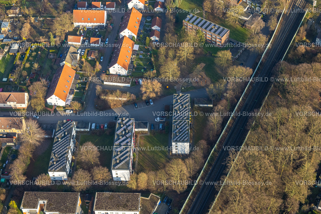 Hamm241200181 | Luftbild, Siedlung Wiescherhöfen ist eine Bergarbeitersiedlung und Zechensiedlung an der Robertstraße, Stadtbezirk Pelkum, Hamm, Ruhrgebiet, Nordrhein-Westfalen, Deutschland