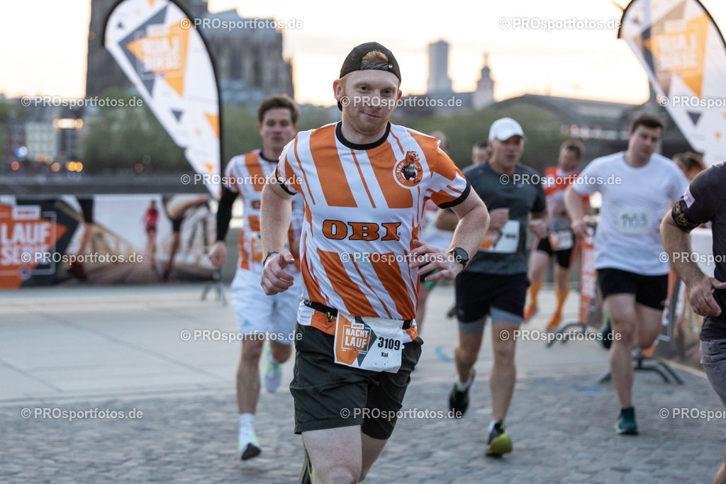 16. OBI Nachtlauf des ASV Koeln; Koeln, 17.05.23 | Impressionen vom 16. OBI Nachtlauf des ASV Koeln am 17.05.23 an Rheinpromenade und Tanzbrunnen in Koeln (Deutschland). Foto: BEAUTIFUL SPORTS/Ulrich Fassbender