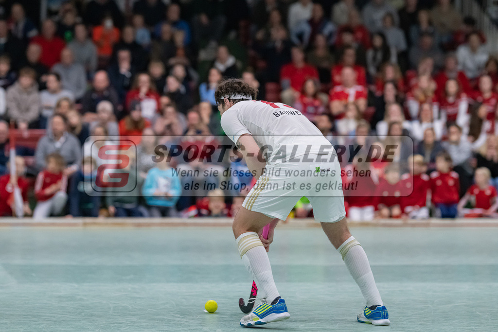 HK_20230128_103715 | 1. Bundesliga 1/4 Finale ( Herren ) Rot-Weiss Köln - Club an der Alster am 28.1.2023 Rot-Weiss Köln  , Köln , Florian Pelzner ( Rot-Weiss Köln #13 )