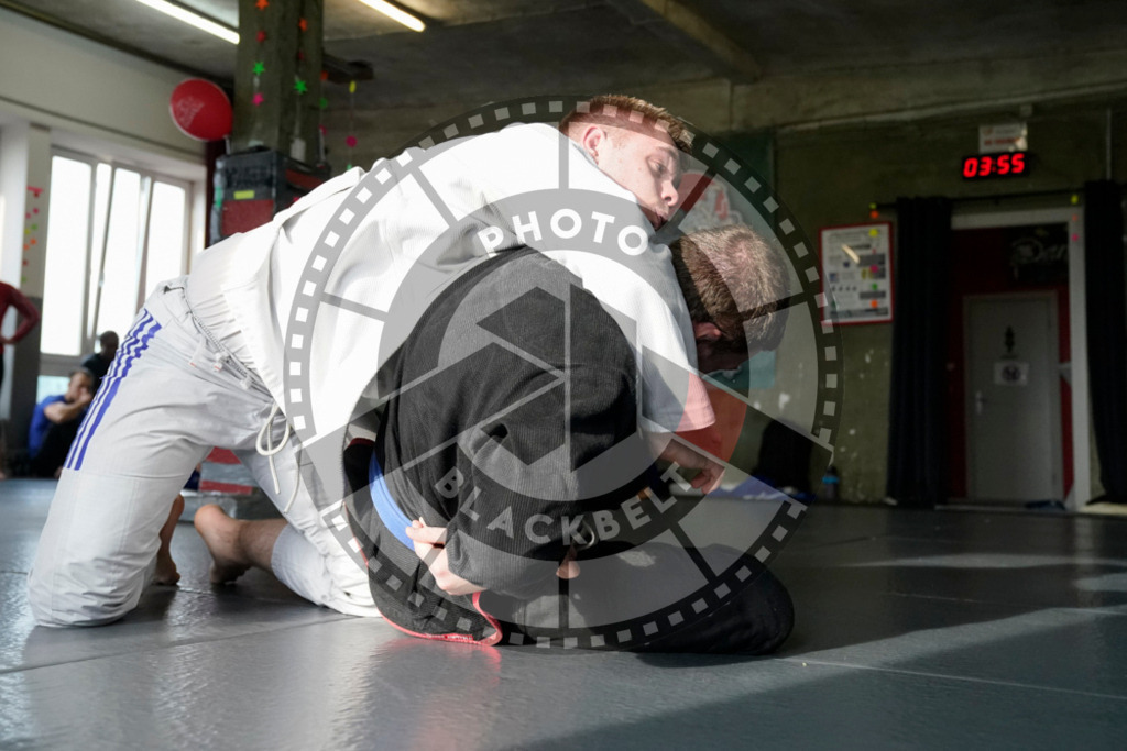20240413PBB6846 | Fighters compete during the Grapplethon 24hours of rolling for a reason in Hamburg, Germany, on April 13, 2024.