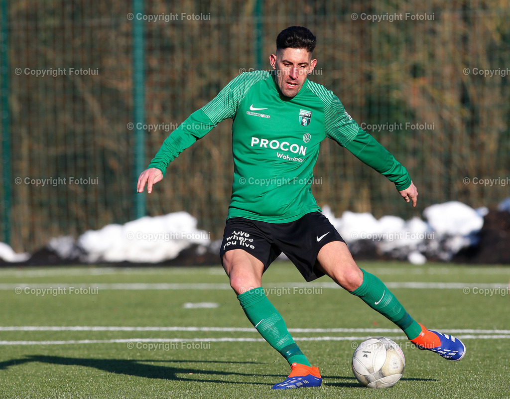 A_LUI_190125_26 | SPORT FUSSBALL TESTSPIEL ASKOE OEDT -UNION PROCORN DIETACH 18.01.2025 IM BILD : ALBERTO VEGA PRADA  (DIETACH) FOTO:FOTOLUI