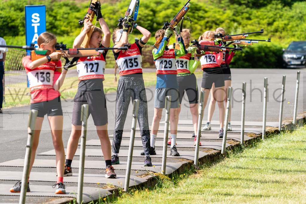 Cross + Schießen Scheibe-Alsbach | 18. Juni 2022 auf der Biathlon-Anlage "Am Rußtiegel"