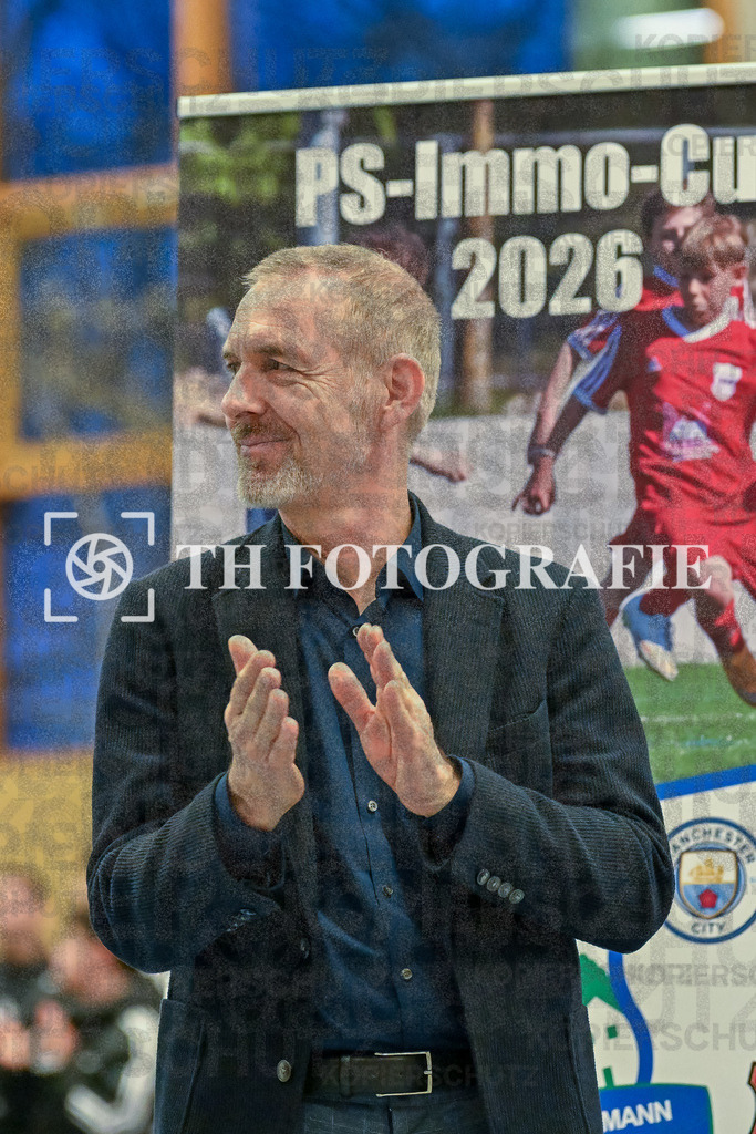 GER, Begegnung, Fussball, U14 Hallenturnier, PS-Immo-Cup 2026, 18.01.2026 | Jörg Lutz (OB Lörrach)