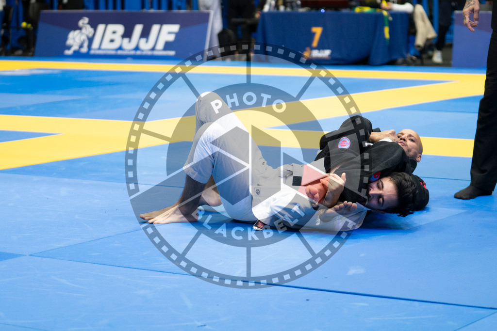20240119PBB3323 | Fighters compete during the IBJJF European Championship in Paris, France, on January 19, 2024.