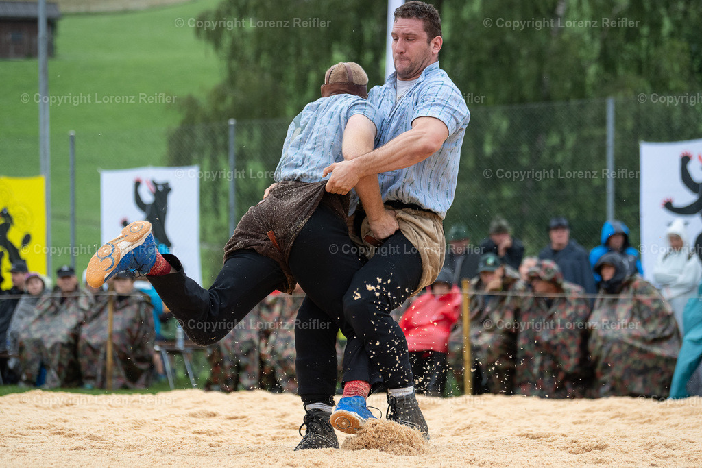 Schwingen -  Appenzeller Kantonal Schwingfest 2024 | Hundwil, 7.7.24, Schwingen - Appenzeller Kantonal Schwingfest.