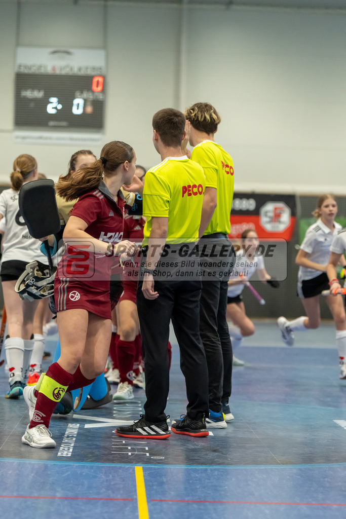HK_20250223_102946 | Deutsche Meisterschaft wU14 Spiel um Platz 3  am 23.2.2025 Düsseldorfer HC, Düsseldorf