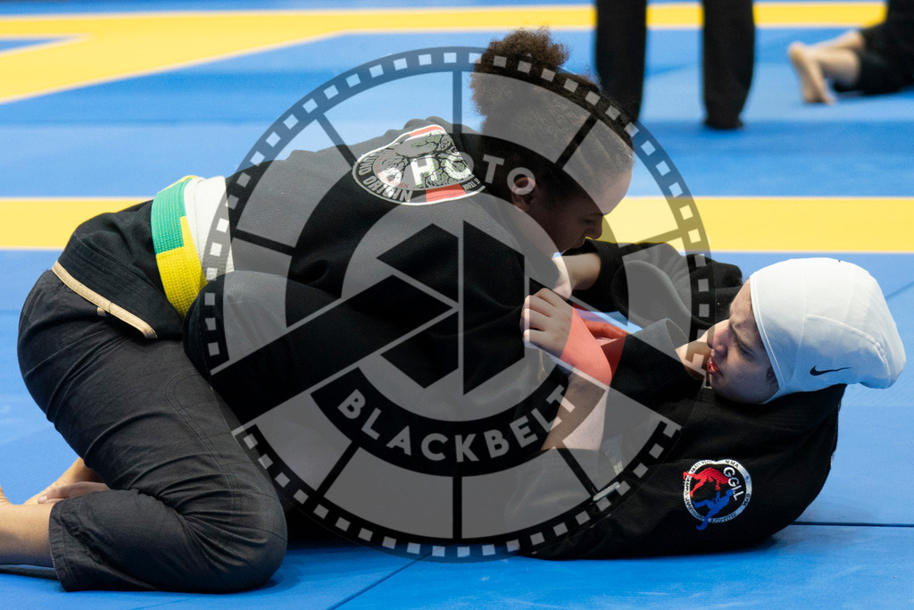 20240119PBB3205 | Fighters compete during the IBJJF European Championship in Paris, France, on January 19, 2024.