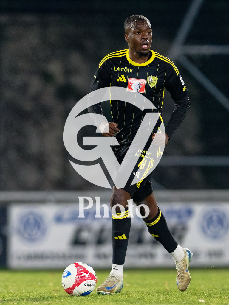 Coupe Suisse - 1/8 de finale - FC Stade Nyonnais v Neuchatel Xamax |  during the Coupe Suisse - 1/8 de finale match between FC Stade Nyonnais and Neuchatel Xamax at Centre sportif de Colovray in Nyon, Switzerland