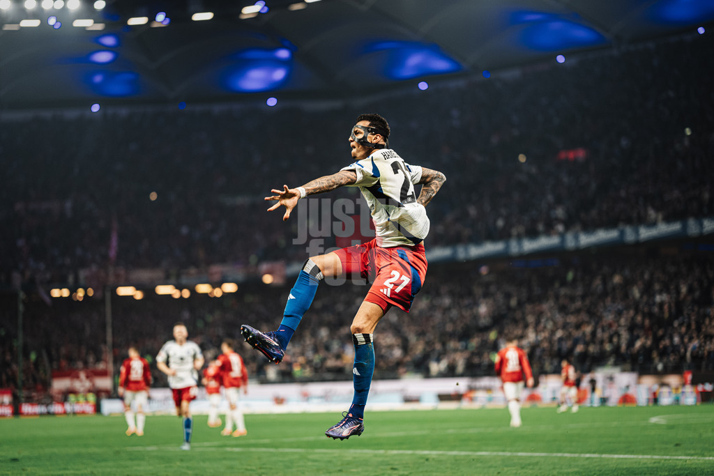Fußball | Männer | Saison 2024/2025 | 2. Fußball-Bundesliga | 23. Spieltag | Hamburger SV vs. 1. FC Kaiserslautern | 21.02.2025 | sportfotografie mit justus stegemann