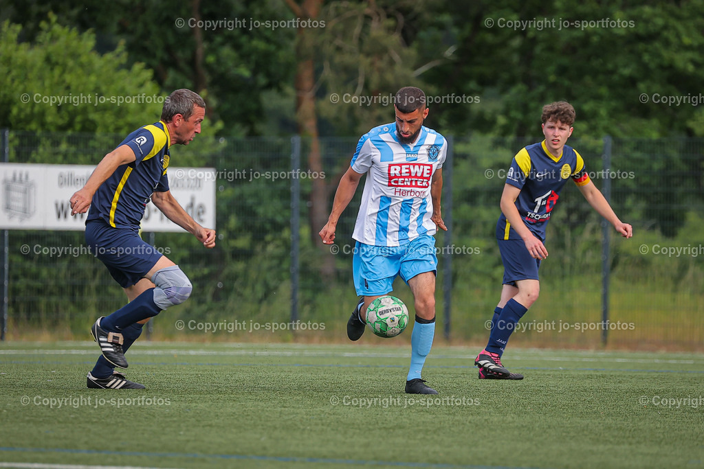 BQ3I4889 | 06.06.2023; Relegation zur Kreisliga B Dillenburg; Kunstrasenplatz Herborn; SG Guntersdorf/Herborn - SSV Hirzenhain; Ergebnis 5:1 (1:0)
