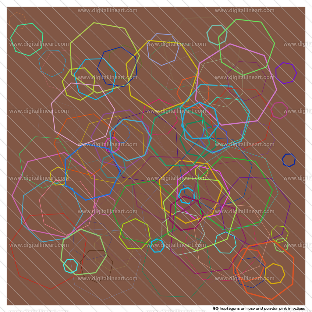90-heptagons-rose-and-powder-pink-in-eclipse | digitallineart - Realisiert mit Pictrs.com
