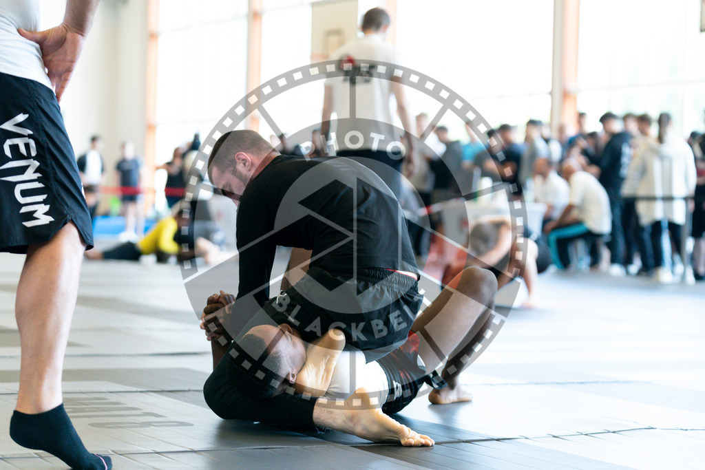20240608PBB00653 | Fighters compete during the ILLCS VII summer edition luta livre competition in Hannover, Germany, on June 8, 2024.