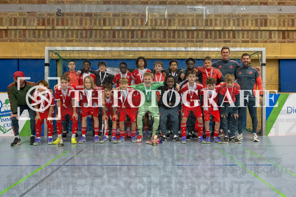 GER, Teamfoto, Fussball, U14 Hallenturnier, PS-Immo-Cup 2026, 18.01.2026 | FC Bayern München