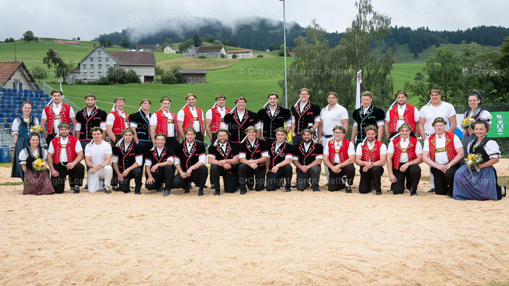 Schwingen -  Appenzeller Kantonal Schwingfest 2024 | Hundwil, 7.7.24, Schwingen - Appenzeller Kantonal Schwingfest.