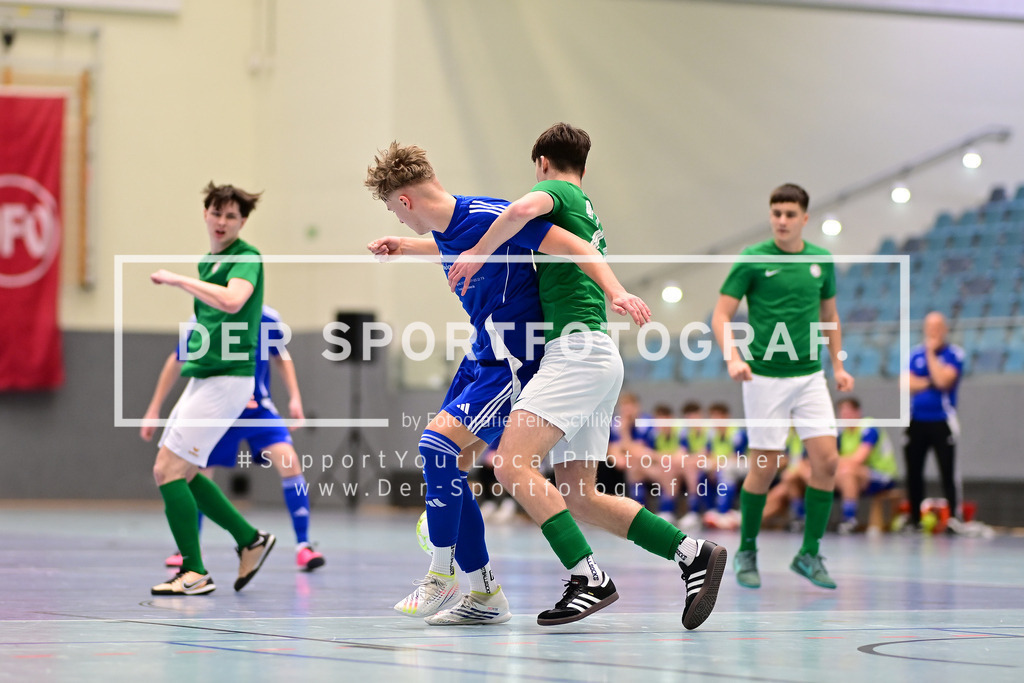 Futsal I Junioren I Saison 2024-2025 I NORDFV Regionalmeisterschaft I 080559 | Der Sportfotograf. - Realisiert mit Pictrs.com