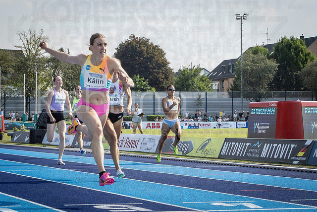 Multisport Event; Ratingen, 27.06.2026 | RATINGEN, GERMANY - JUNE 27, 2026 : Annik Kälin (SUI / Switzerland) over 200m competing during the Multisport Event at Stadion Ratingen on June 27, 2026 in Ratingen, Germany.
