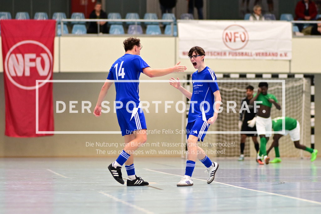 Futsal I Junioren I Saison 2024-2025 I NORDFV Regionalmeisterschaft I 081153 | Der Sportfotograf. - Realisiert mit Pictrs.com