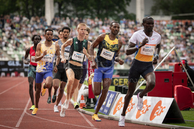 Golden Oval; Dresden, 31.05.2026 | DRESDEN , GERMANY - MAY 31:  Robert Farken (GER / Germany) competes in the men’s 1000m during the Golden Oval Continental Tour Silver meeting on May 31, 2026 at Heinz-Steyer-Stadion in Dresden, Saxony, Germany.
