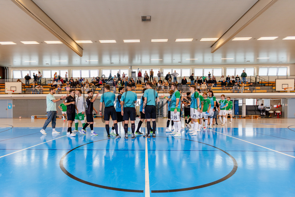 Futsal-Bundesliga, Saison 2025/2026, 4. Spieltag: SC Preußen Münster - SV Pars Neu-Isenburg | Futsal-Bundesliga, Saison 2025/2026, 4. Spieltag, SC Preußen Münster empfängt SV Pars Neu-Isenburg in der Universitäts-Sporthalle in Münster. Foto: sportfotografie.ms | Markus Paletta - Realisiert mit Pictrs.com