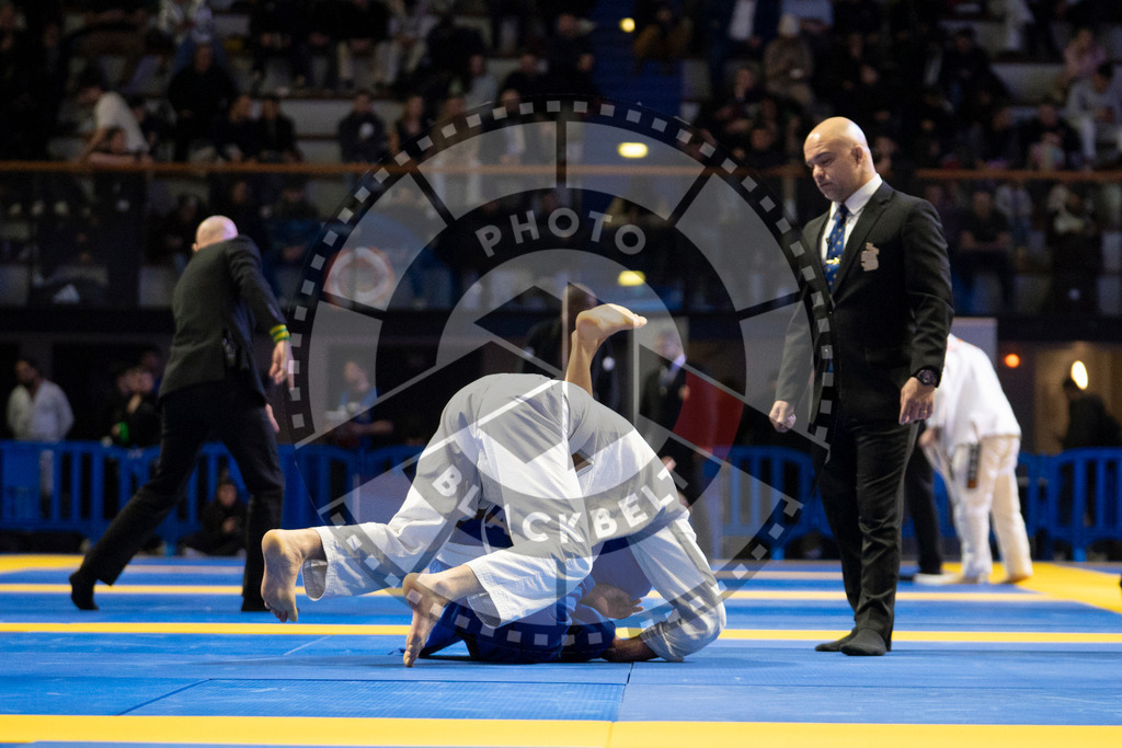 20240119PBB0928 | Fighters compete during the IBJJF European Championship in Paris, France, on January 19, 2024.