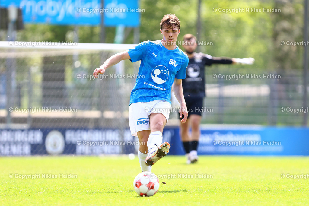 NH_FCEintrachtNorderstedt_BWLohne_RegionalligaNord_03052026 | #25 Niklas Tepe (Blau-Weiß Lohne)Fußball I Herren I Regionalliga Nord I Saison 2025-2026 I 32. Spieltag I FC Eintracht Norderstedt - Blau-Weiß Lohne I 03.05.2026 I Edmund-Plambeck-Stadion