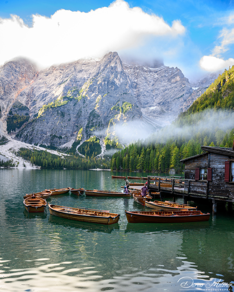 Der Pragser Waldsee | Der Pragser Waldsee im Pragser Tal