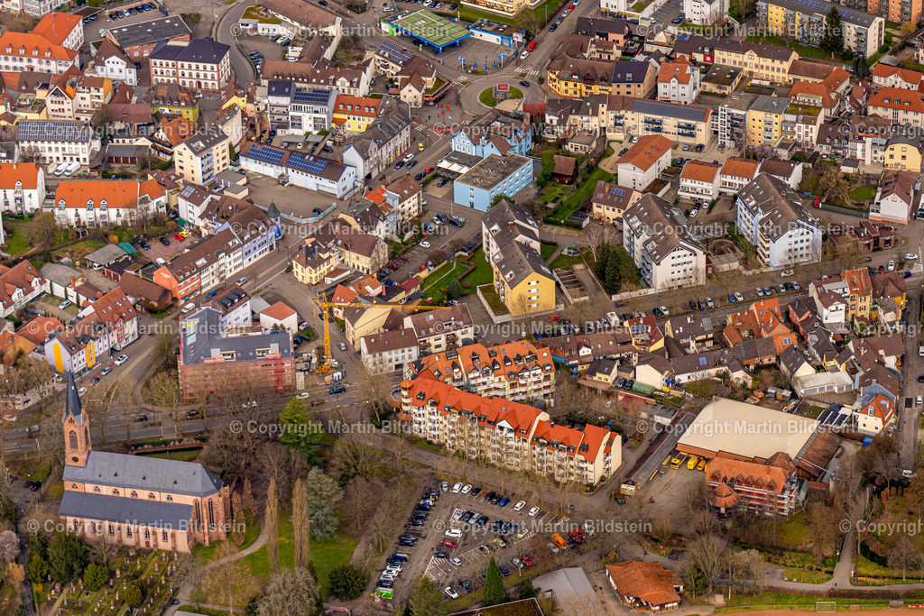 Lahr-1-12-03-23-1-46 | Bilder Fotos Luftbilder Luftaufnahmen Deutschland Süden Westen Schwarzwald Baden Württemberg  