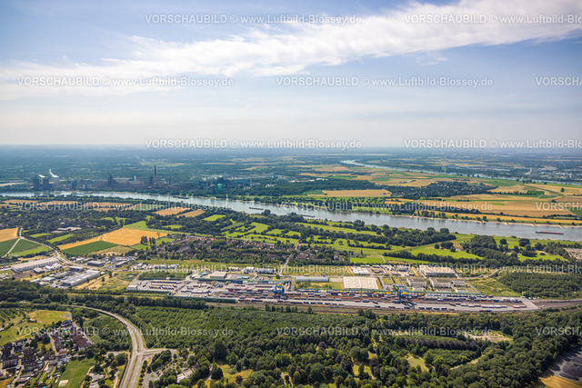 Duisburg230707387 | Luftbild, logport III, Dahlingstraße, Fluss Rhein und Fernsicht, Friemersheim, Duisburg, Ruhrgebiet, Nordrhein-Westfalen, Deutschland