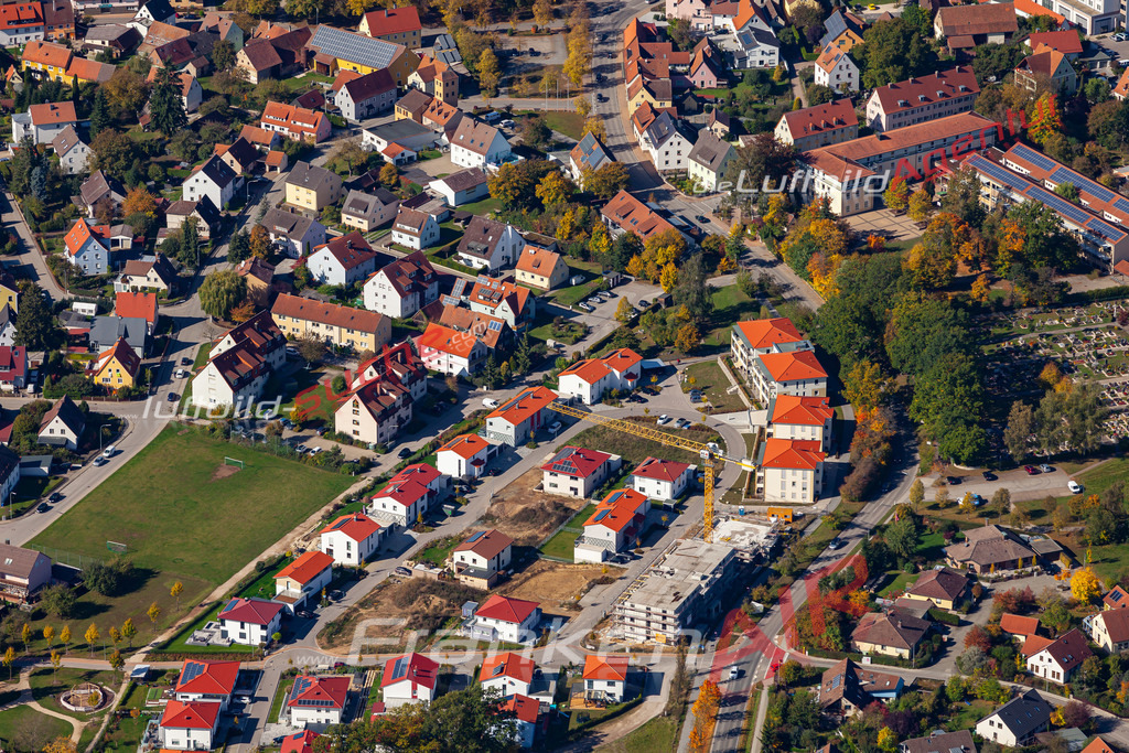 aktuelles Luftbild von  Neuendettelsau - Luftaufnahme wurde 2019 von https://frankenair.de mittels Flugzeug (keine Drohne) erstellt.