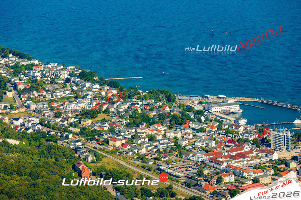 Luftbild Sassnitz - Die Luftaufnahme wurde 2025 vom UL-Flugzeug heraus erstellt ( keine Drohne ) - Hochauflösende Luftaufnahme - für professionelle Ausdrucke geeignet. Die Geschenkidee !Hier alle&nbsp;Infos zur Lizenzierung der LuftaufnahmeWir fliegen auch dieses Jahr wieder in Ihre Region um Luftbilder zu erstellen.- Luftbild anfragen