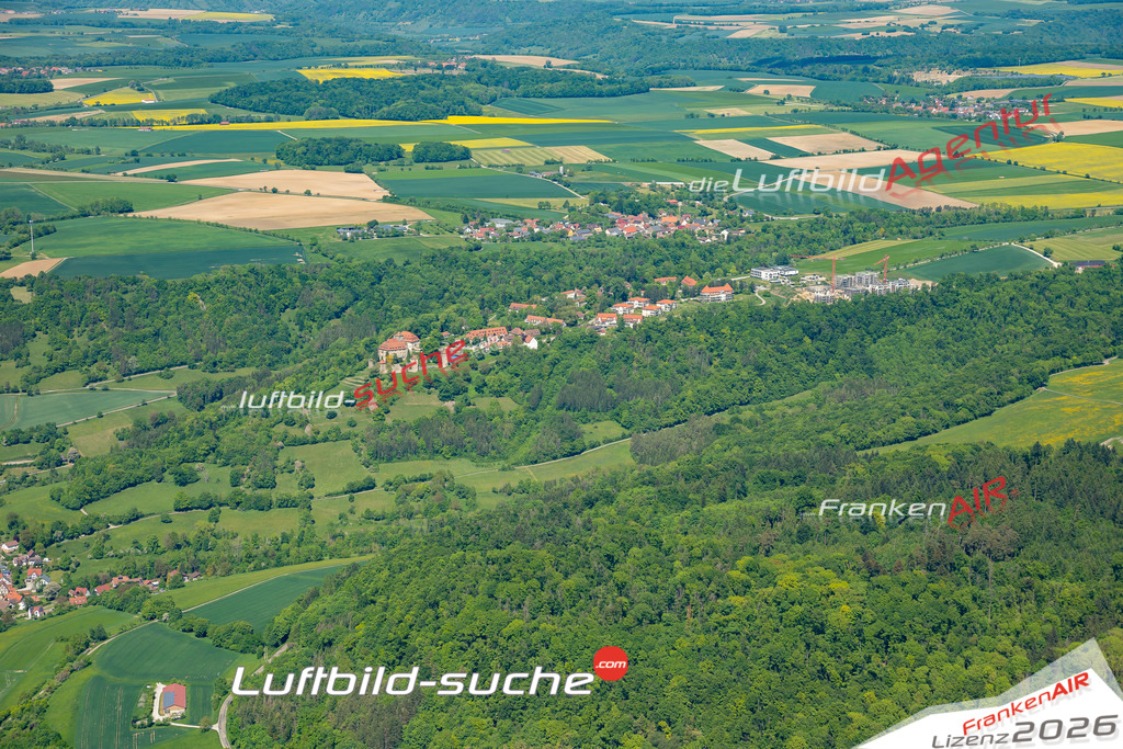Luftaufnahme von Mäusdorf Künzelsau Bild- Das Luftbild wurde 2025 vom UL-Flugzeug heraus erstellt ( keine Drohne ) - Hochauflösende Luftaufnahme -Nicht vergleichbar mit Google Maps oder Satelittenbilder- Die Geschenkidee !Mit Lizenz und Bildrechte bestellbar